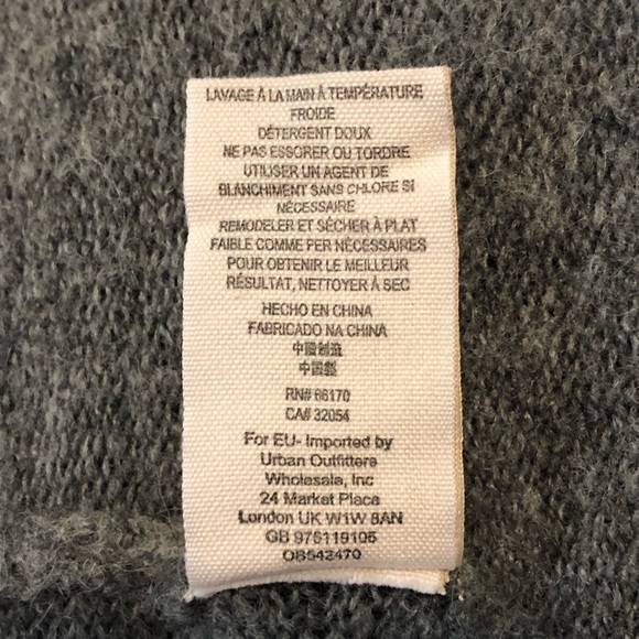 Free People Alpaca/Wool Blend Mock Neck Sweater-M - Picture 9 of 16